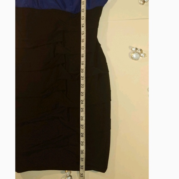 Black and Blue Dress from Charlotte Russe - Picture 3 of 6